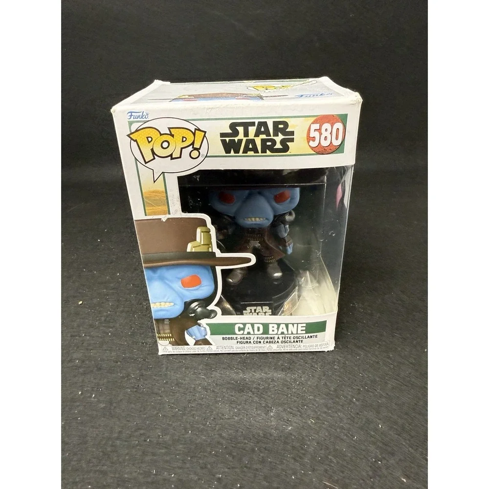 Star Wars Funko Pop Lot Merrin Cad Bane Krrsantan Reva Fennec Mandalorian Lot 10